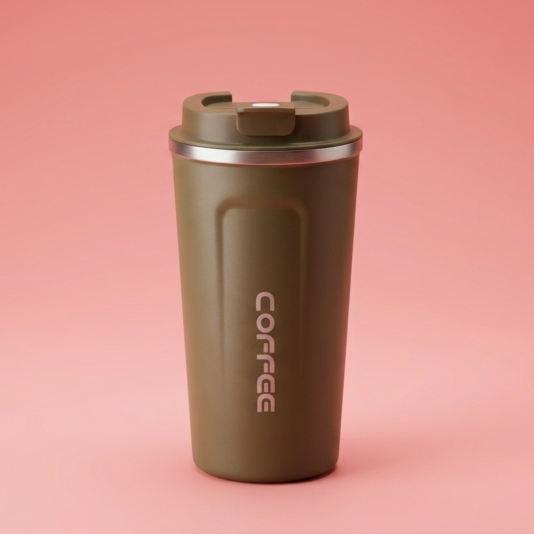 Premium Stainless Steel Coffee Mug – Durable Travel Mug for Hot &amp; Cold Beverages