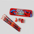 Spider-Man Kids Stationery Set with Metal Pencil Box – School Essentials Kit for Students