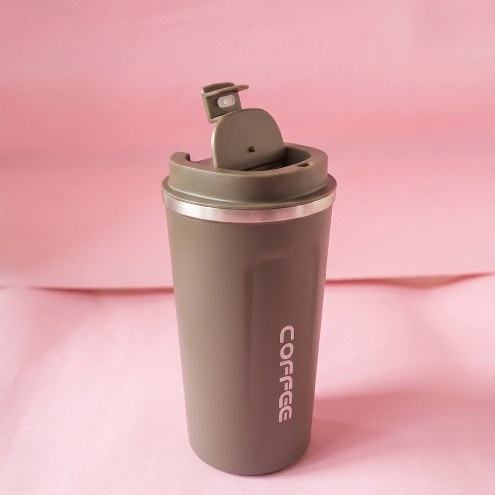 Premium Stainless Steel Coffee Mug – Durable Travel Mug for Hot &amp; Cold Beverages