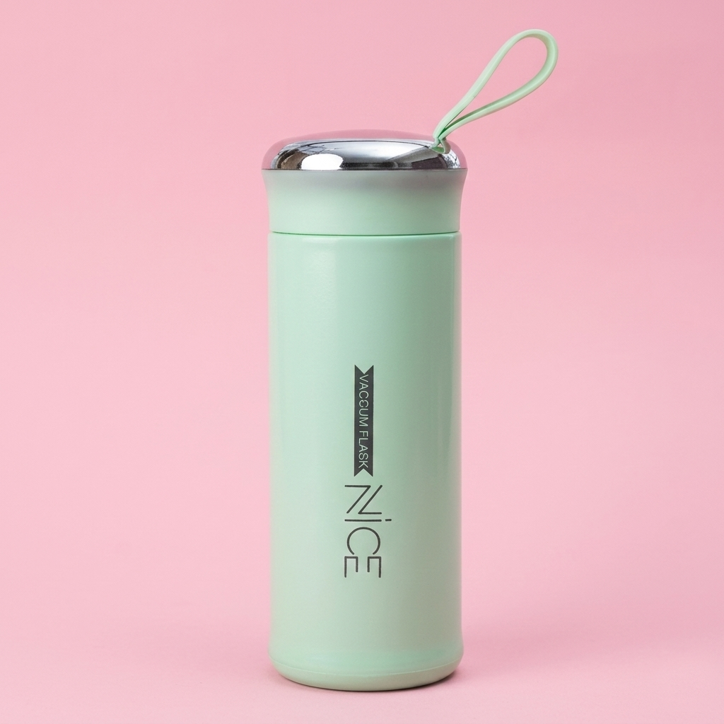 Pastel Shade Glass Insulated Nice Bottle
