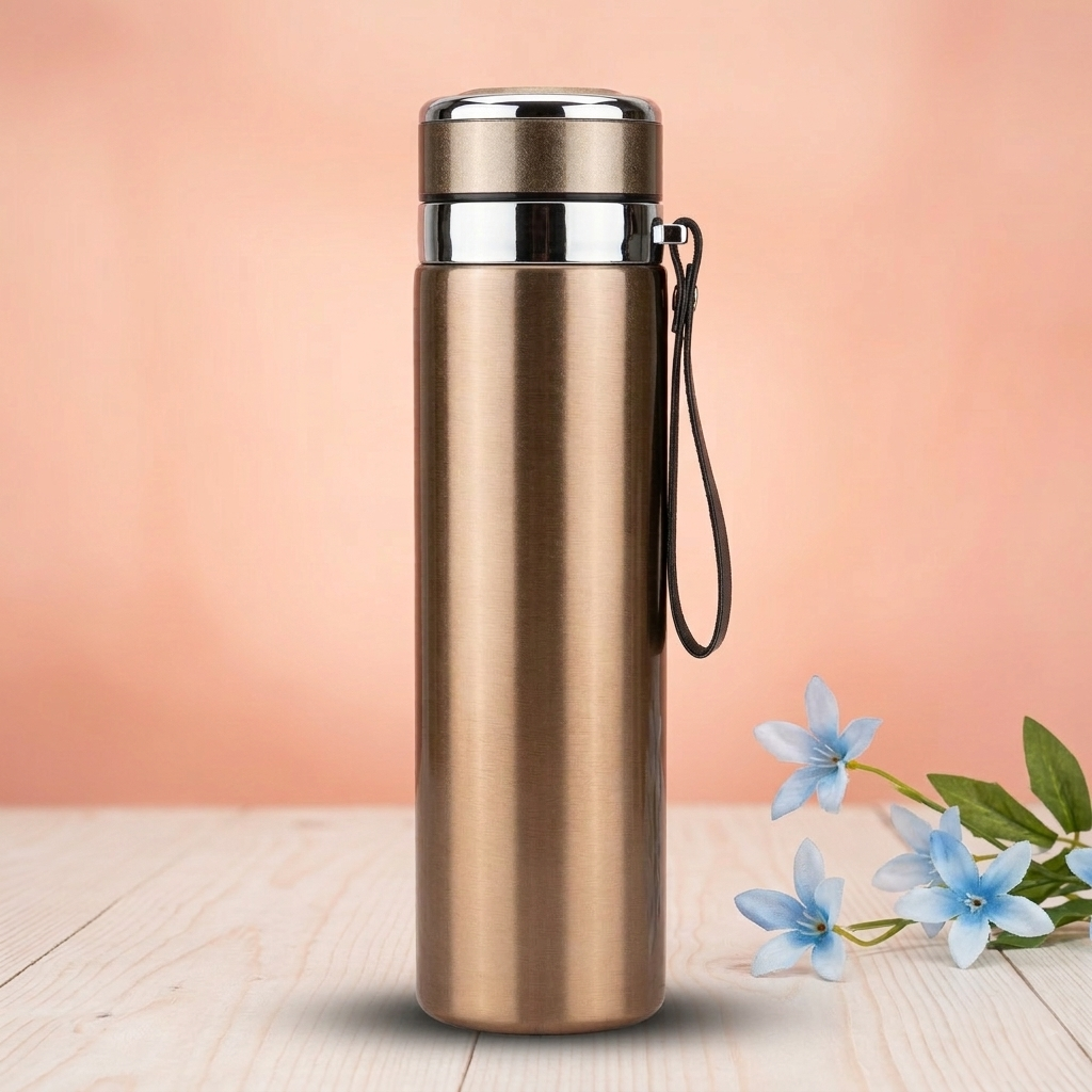 Mettalic Thermosteel Vaccum Bottle