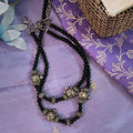 Jalaja Black Beads & Turtle Anklets for Girls