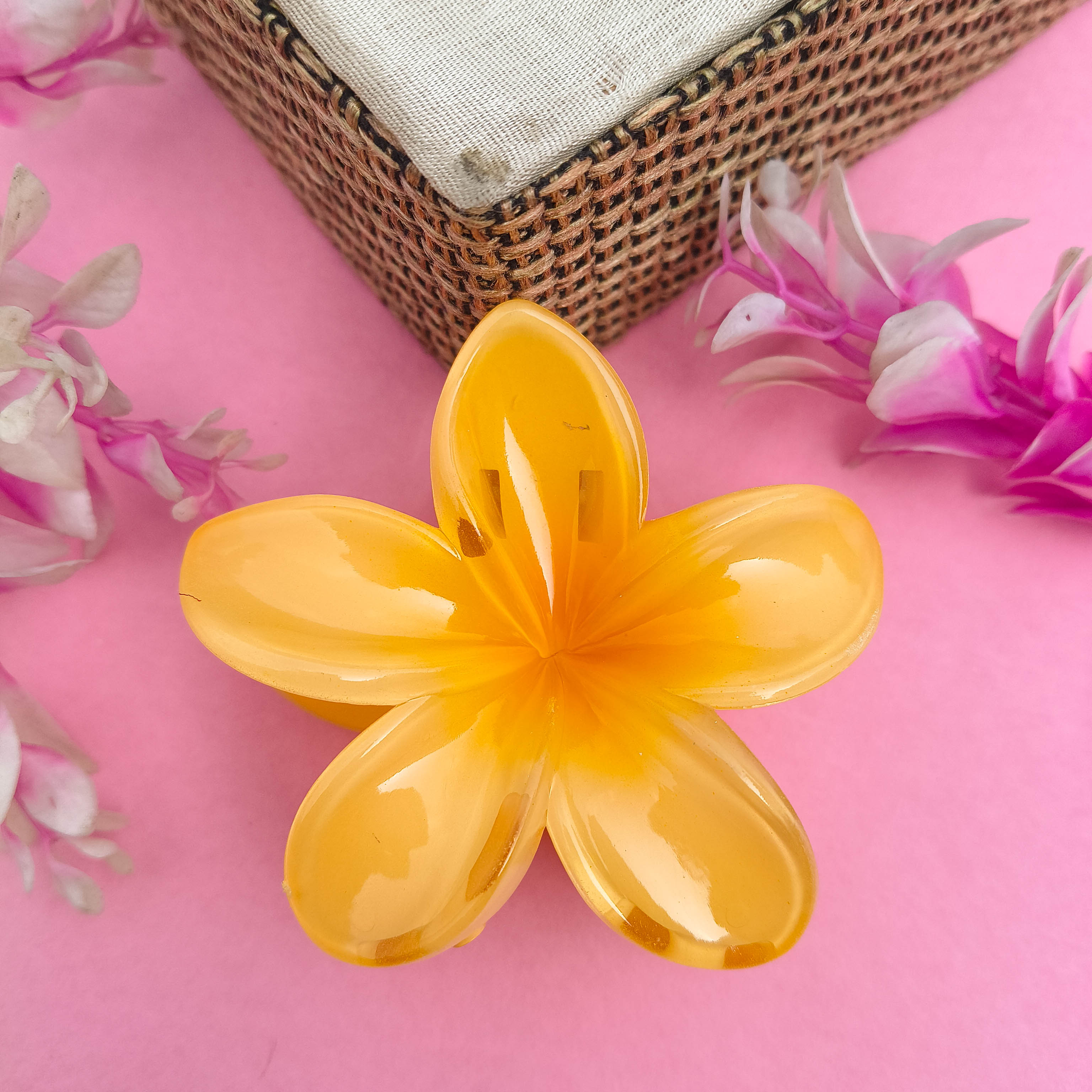 Floral Hair Claw Clip for Women & Girls | Trendy Pinteresty Claw Clips