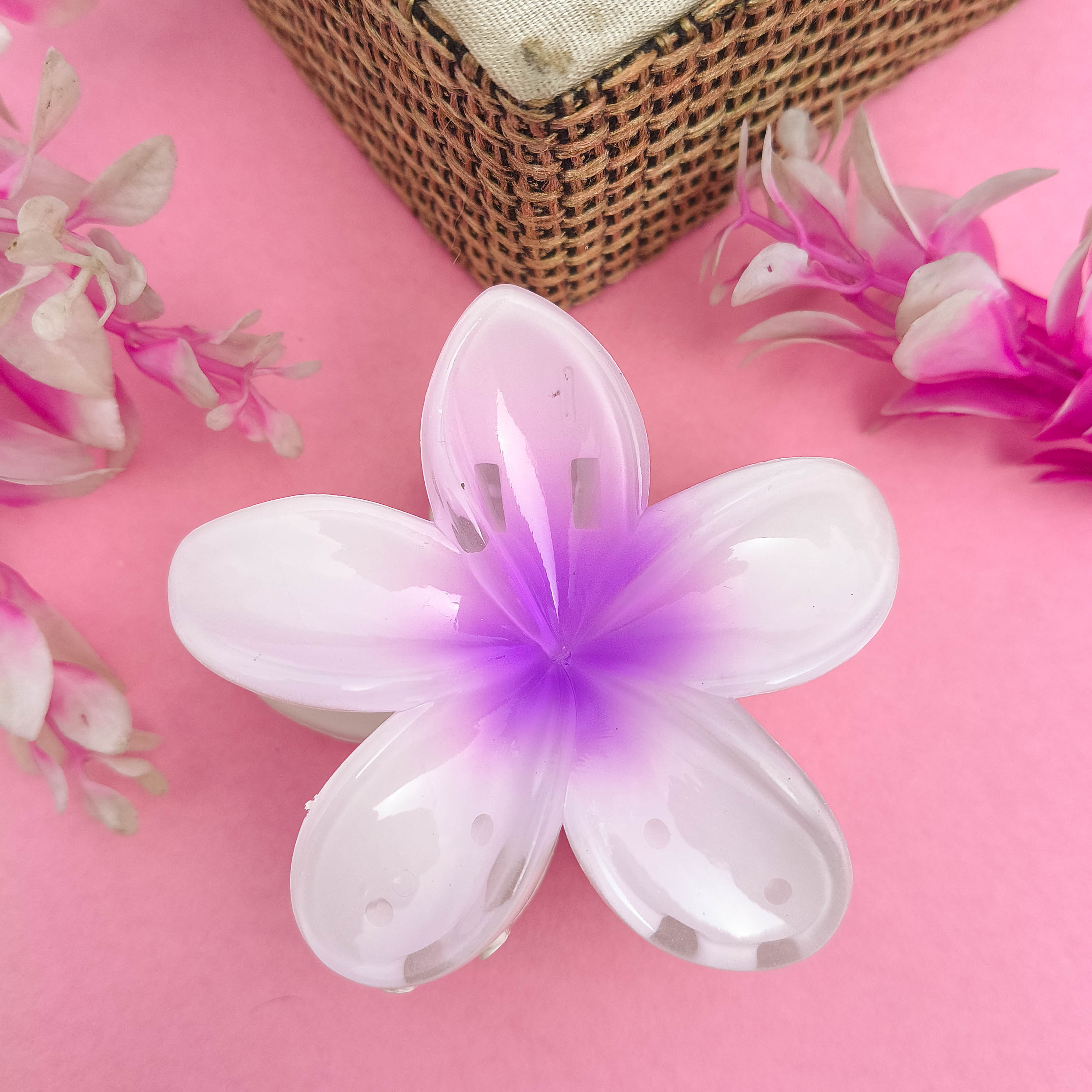 Floral Hair Claw Clip for Women & Girls | Trendy Pinteresty Claw Clips