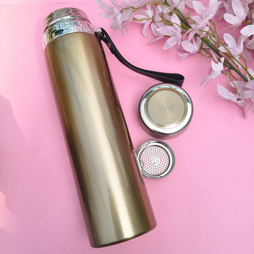 Mettalic Thermosteel Vaccum Bottle