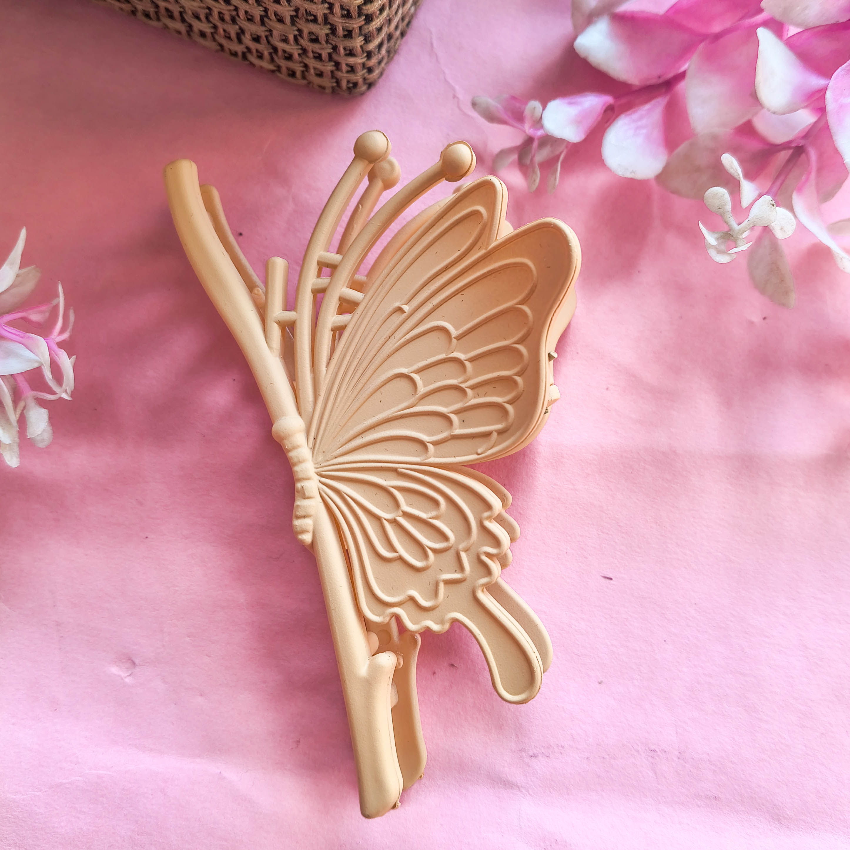 Pinteresty Butterfly Shape Claw Clips for Girls