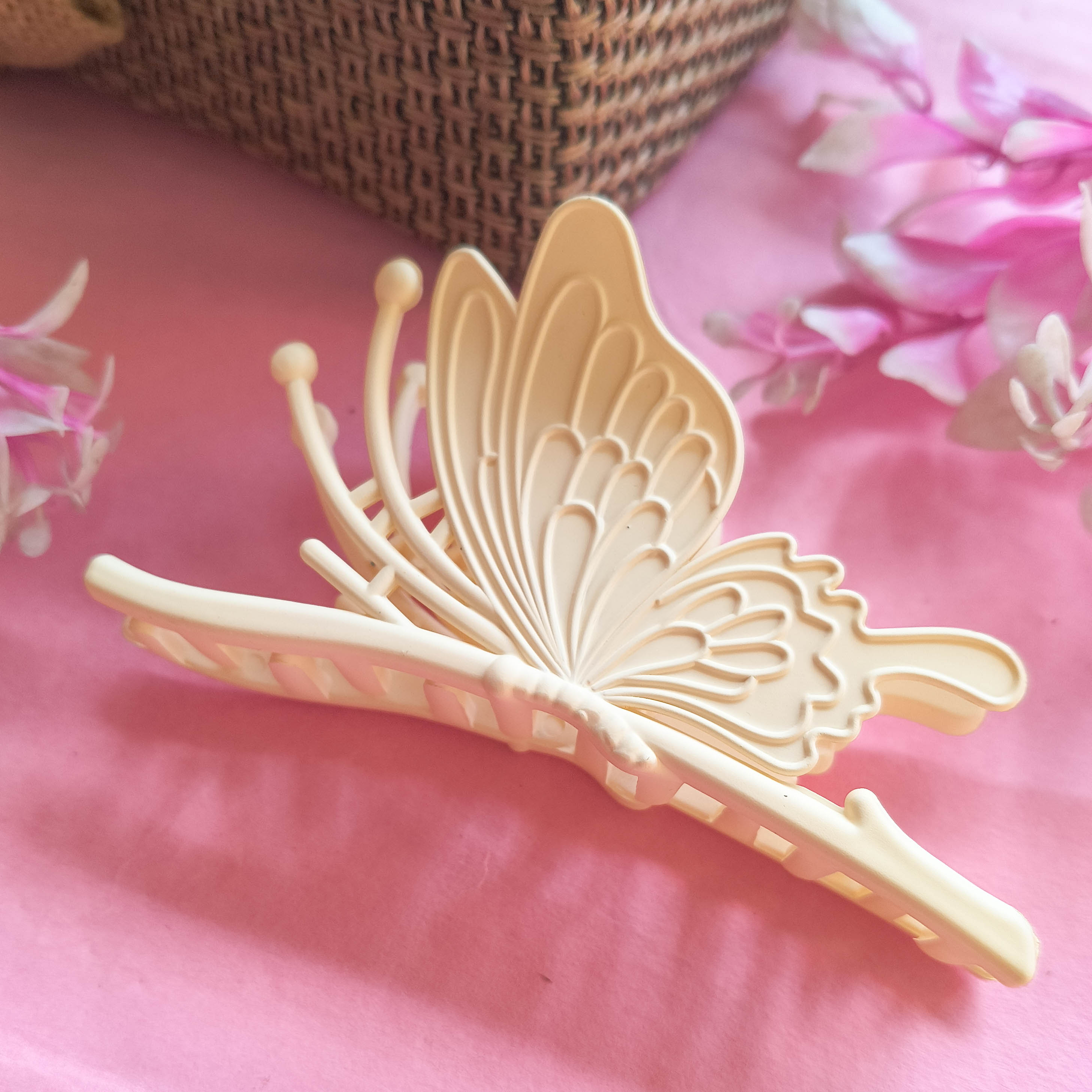 Pinteresty Butterfly Shape Claw Clips for Girls