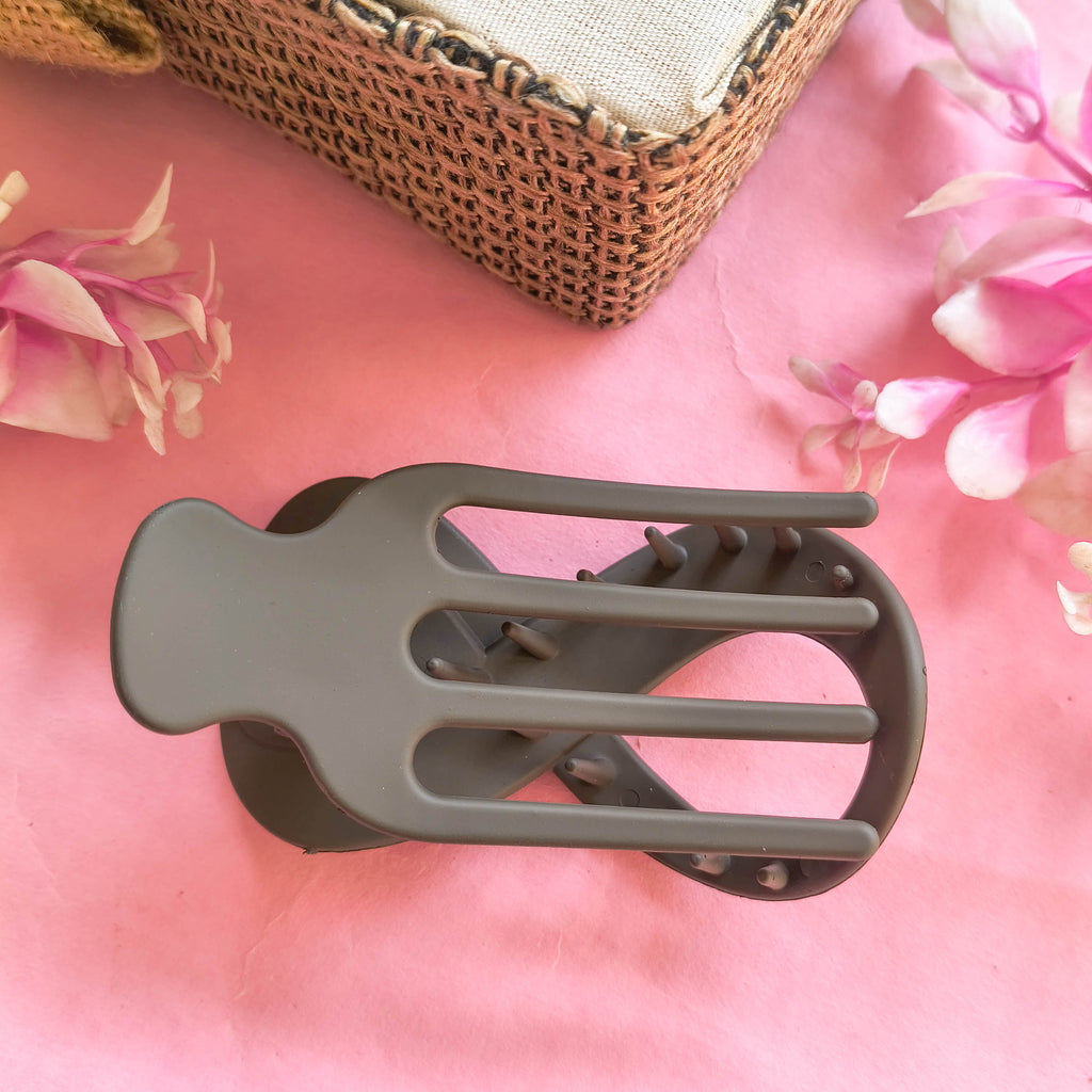 Infinity Shape Criss Cross Hair Claw Clips for Girls