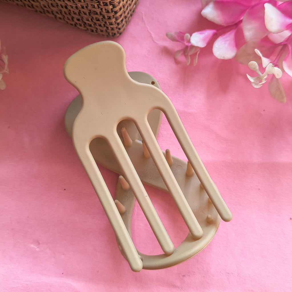 Infinity Shape Criss Cross Hair Claw Clips for Girls
