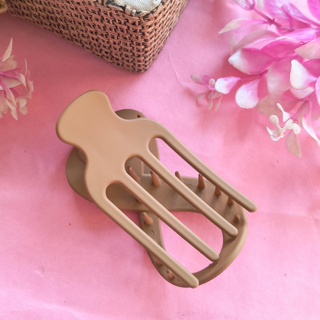 Infinity Shape Criss Cross Hair Claw Clips for Girls