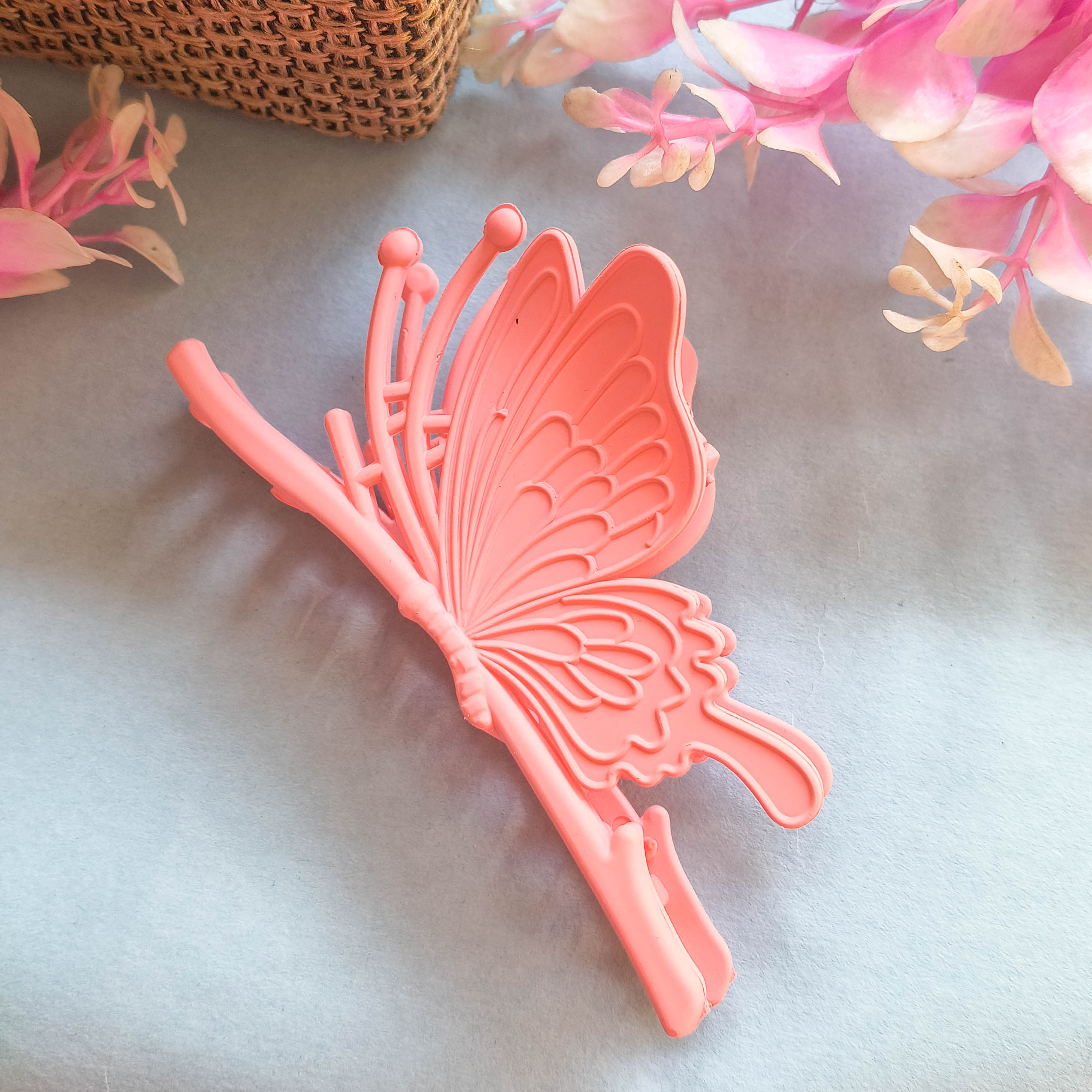 Pinteresty Butterfly Shape Claw Clips for Girls
