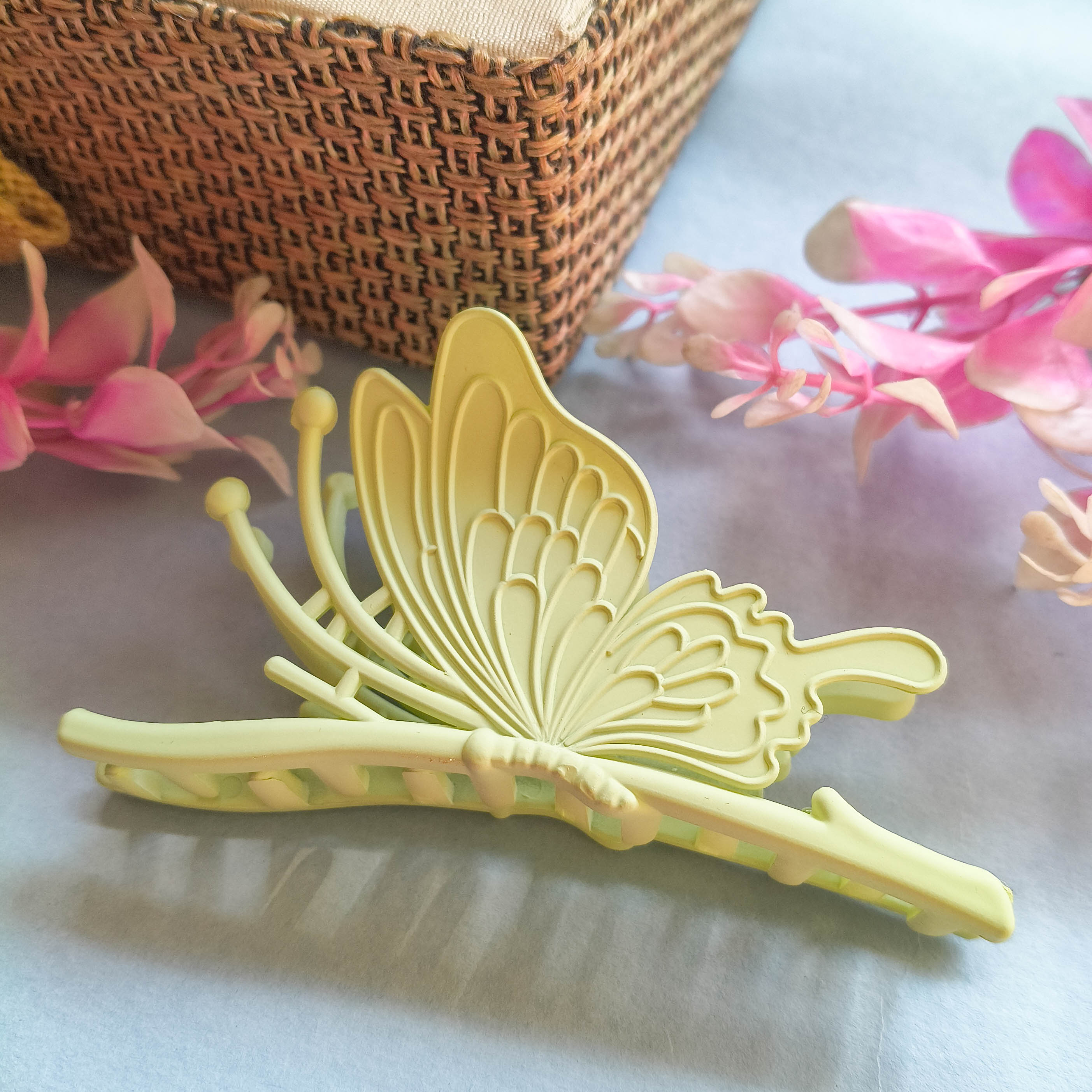 Pinteresty Butterfly Shape Claw Clips for Girls