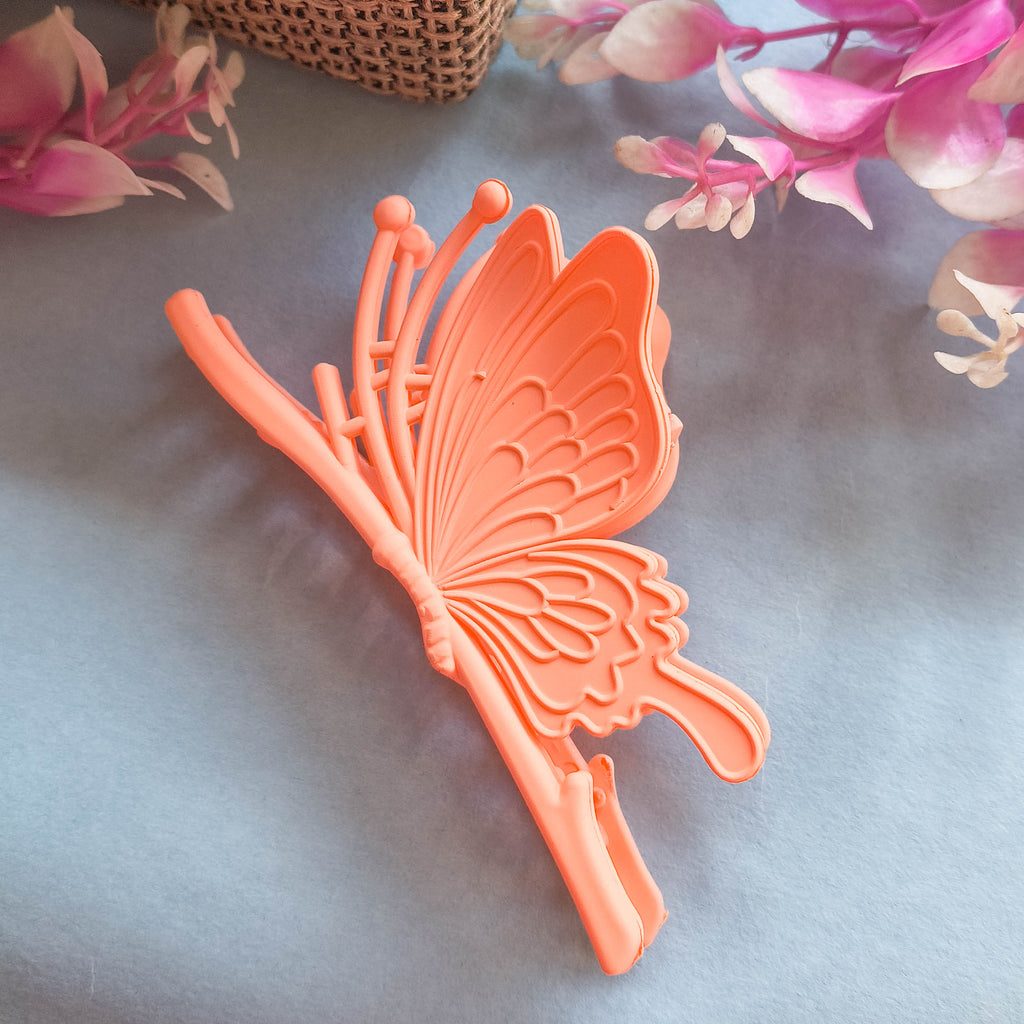 Pinteresty Butterfly Shape Claw Clips for Girls