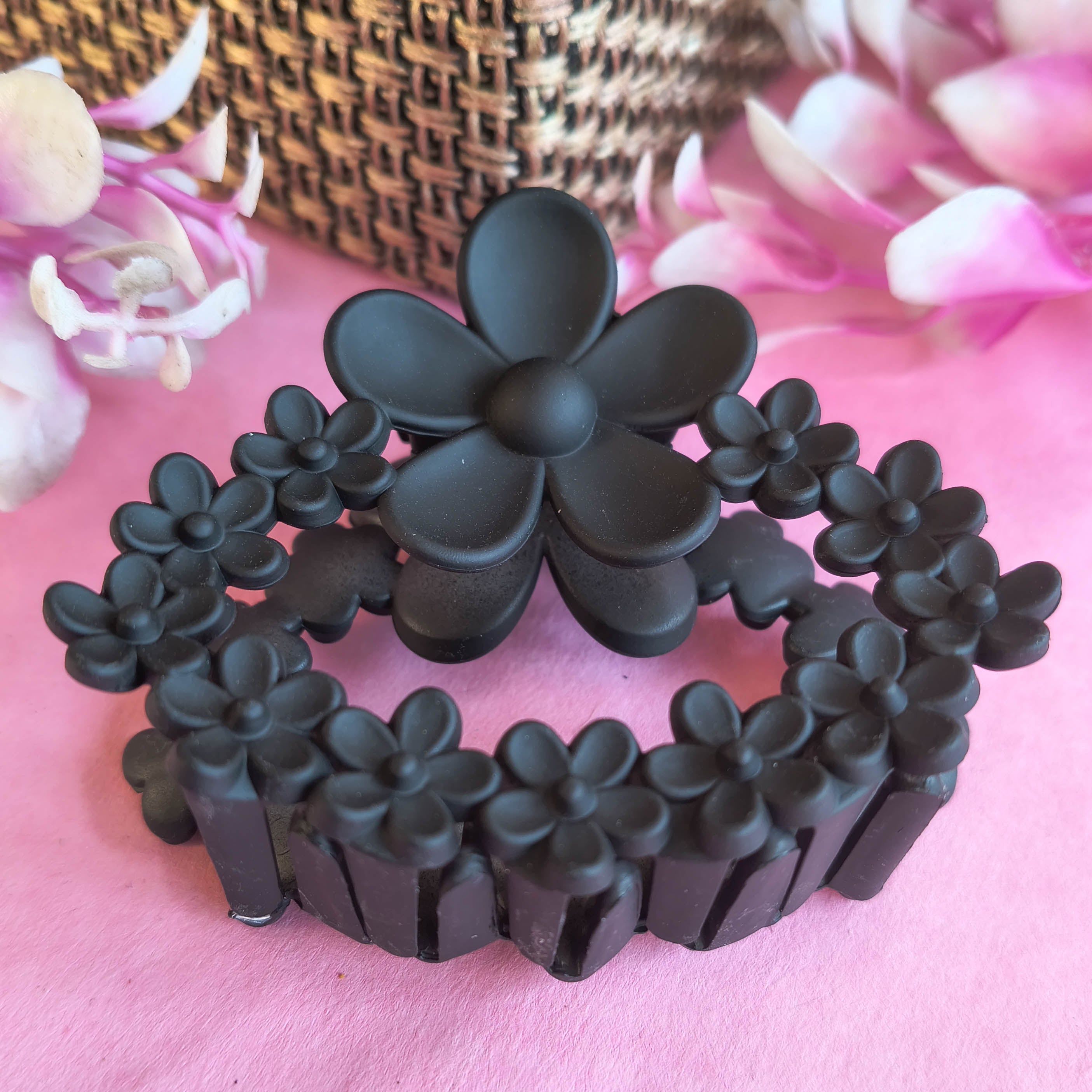 Cute Floral Daisy Pinteresty Claw Clips for Girls