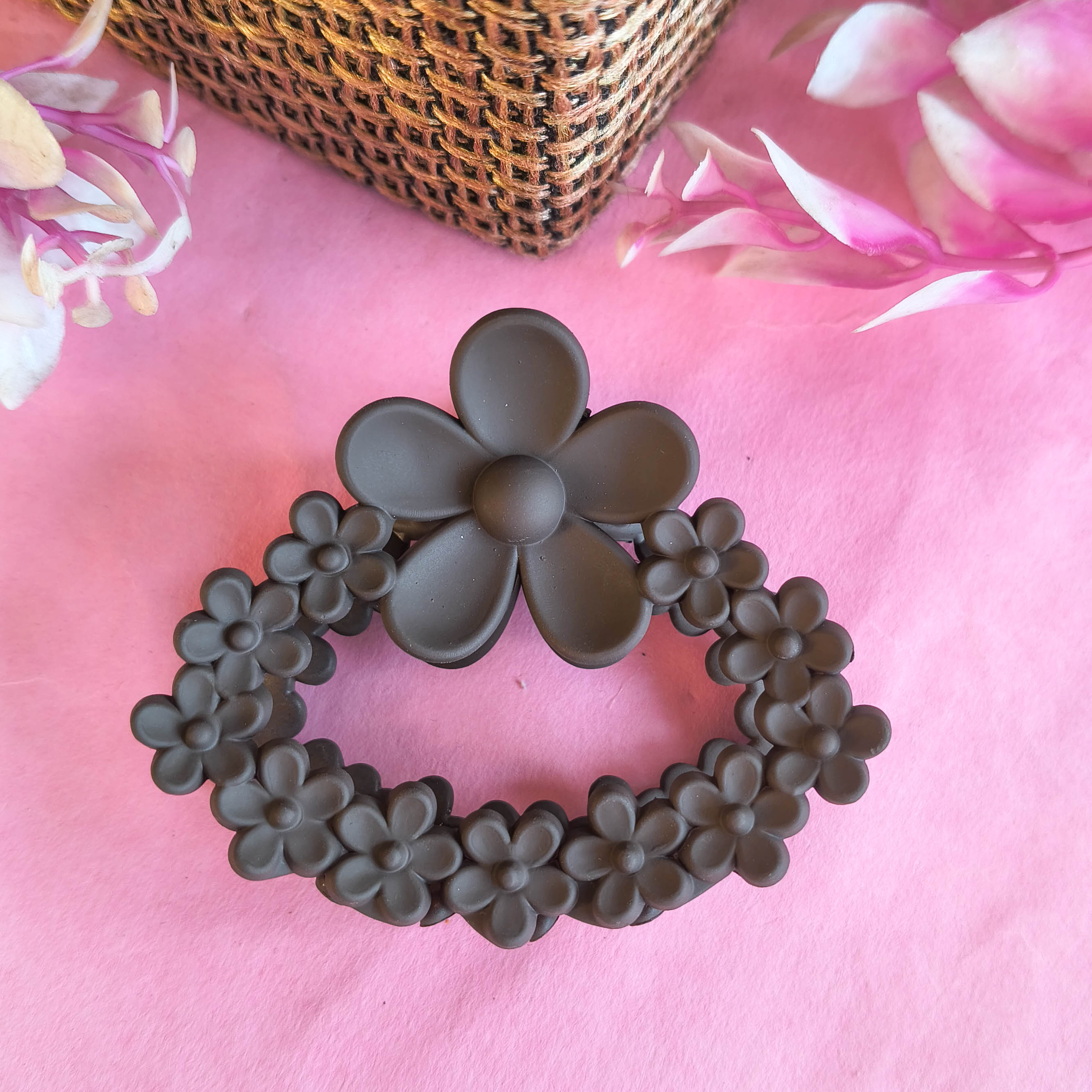 Cute Floral Daisy Pinteresty Claw Clips for Girls