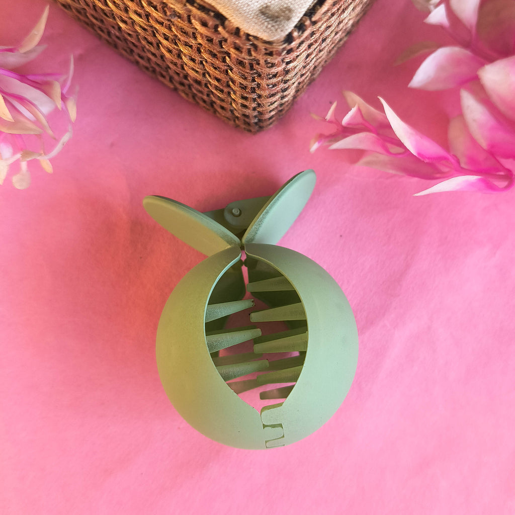 Cute Korean Style Apple Shape Claw Clips