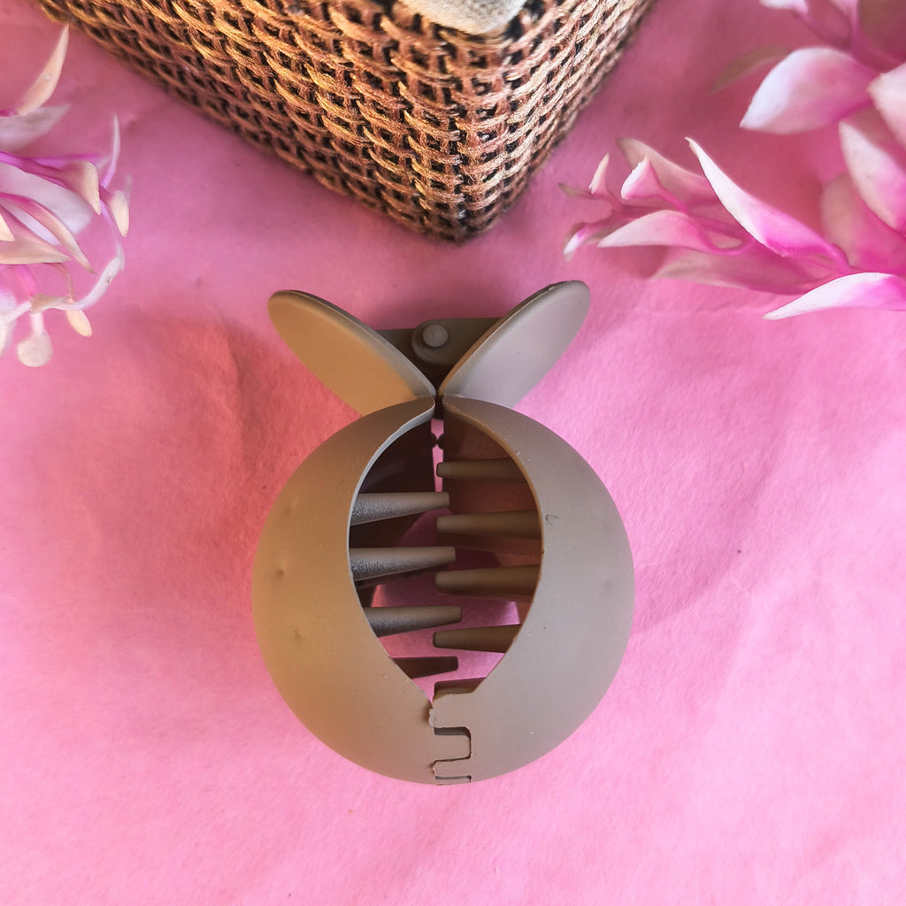 Cute Korean Style Apple Shape Claw Clips