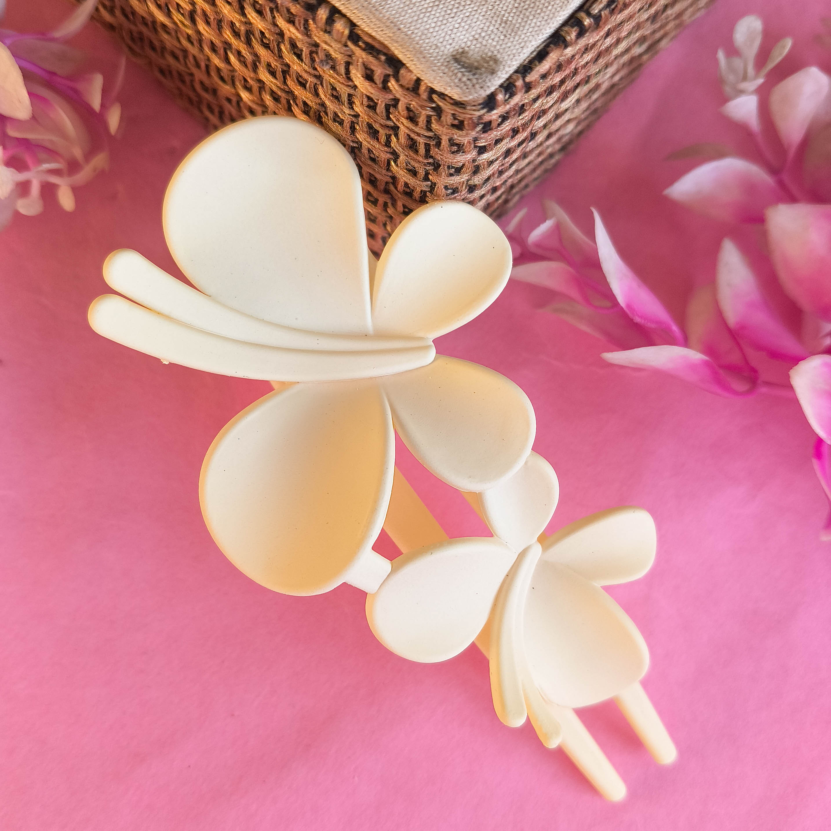 Cute Floral Butterfly Korean Style Pinteresty Claw Clips