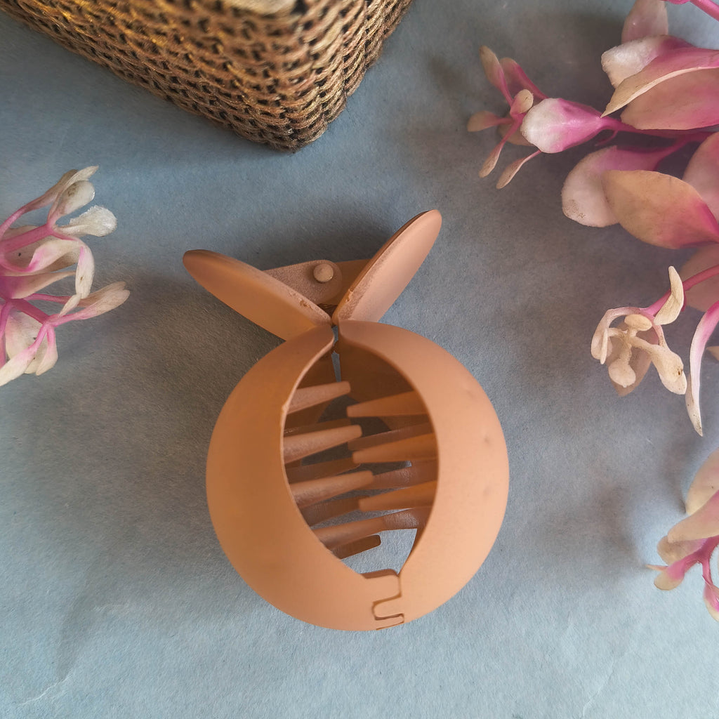 Cute Korean Style Apple Shape Claw Clips