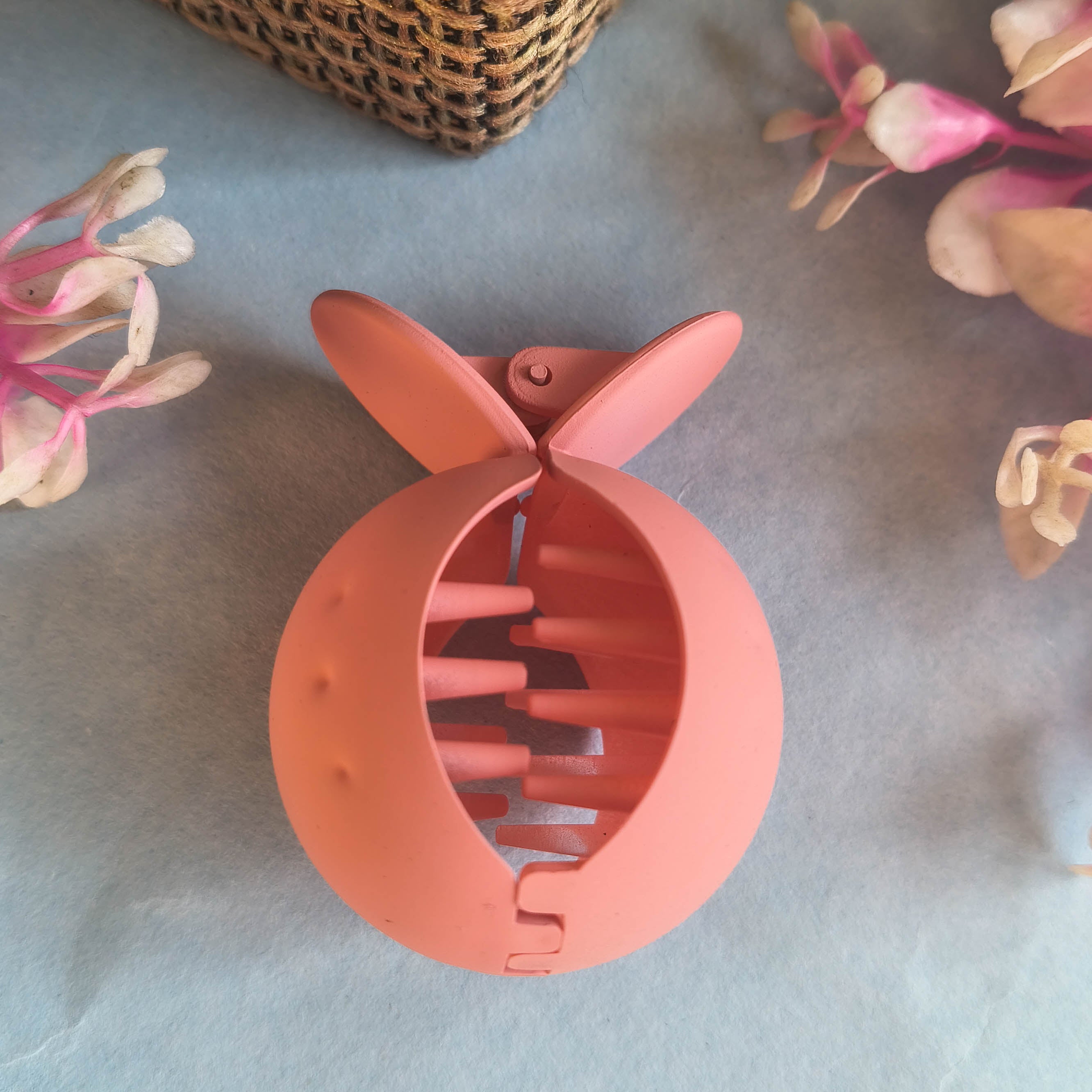 Cute Korean Style Apple Shape Claw Clips