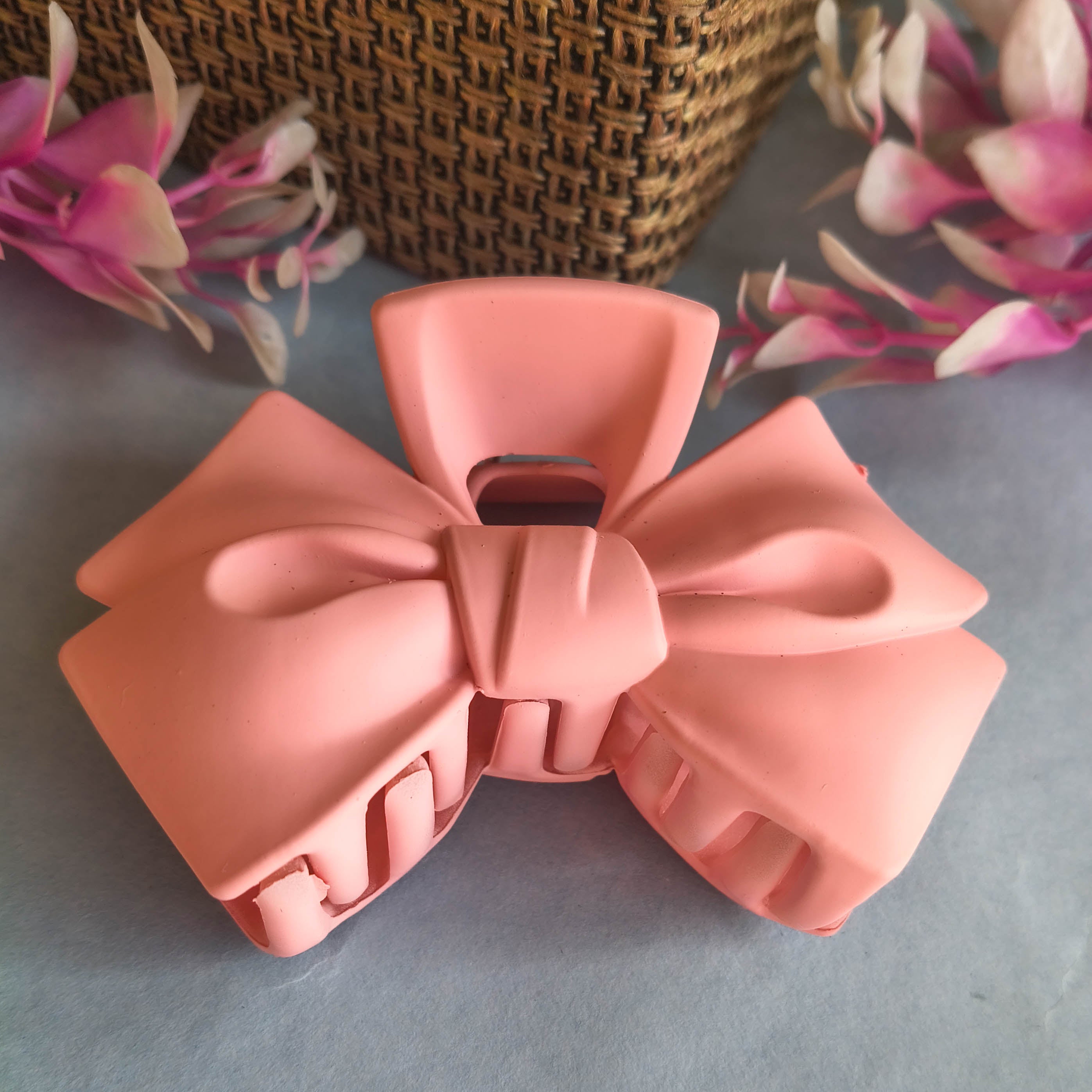 Cute Korean Style  Bow Shape Hair Claw Clips