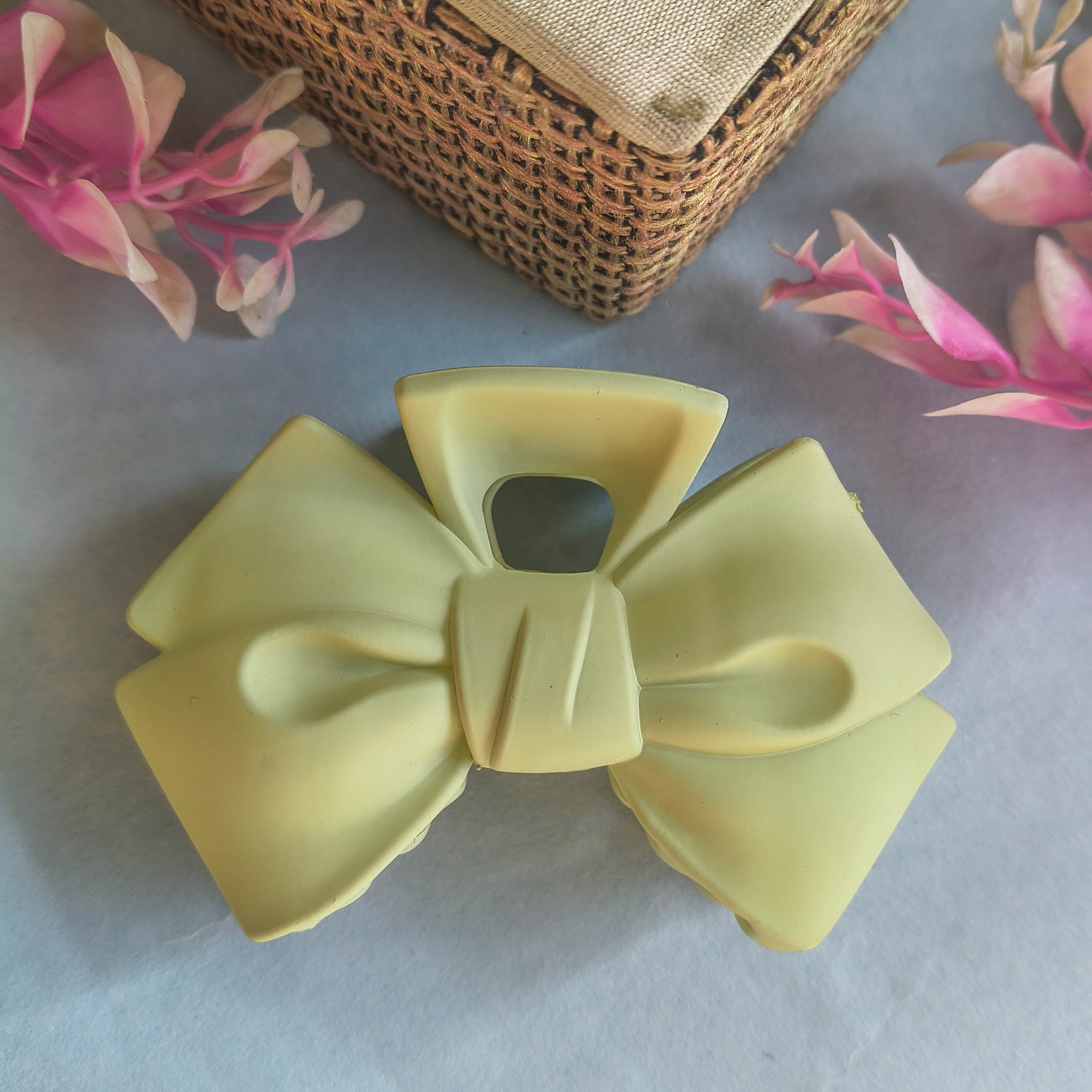 Cute Korean Style  Bow Shape Hair Claw Clips