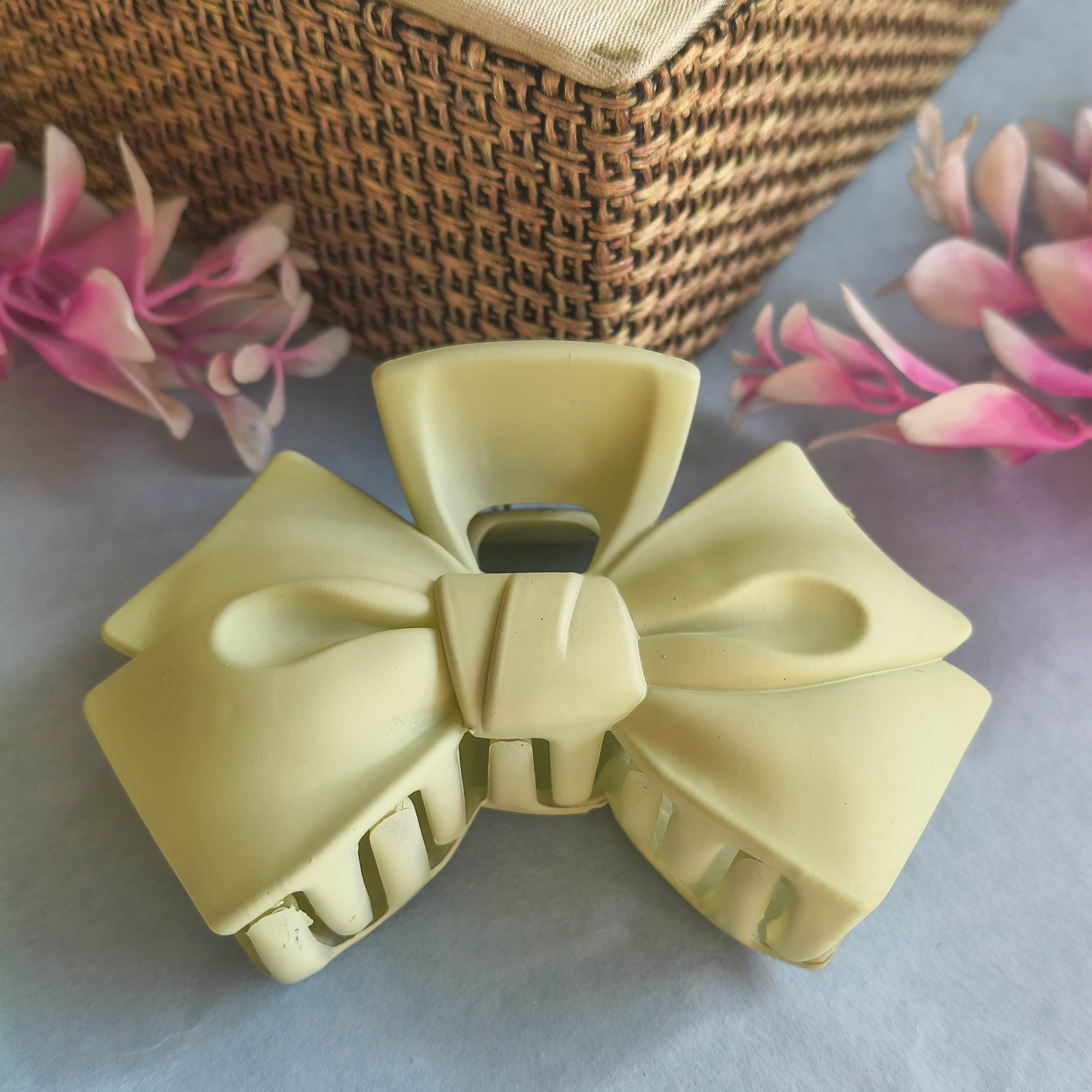 Cute Korean Style  Bow Shape Hair Claw Clips