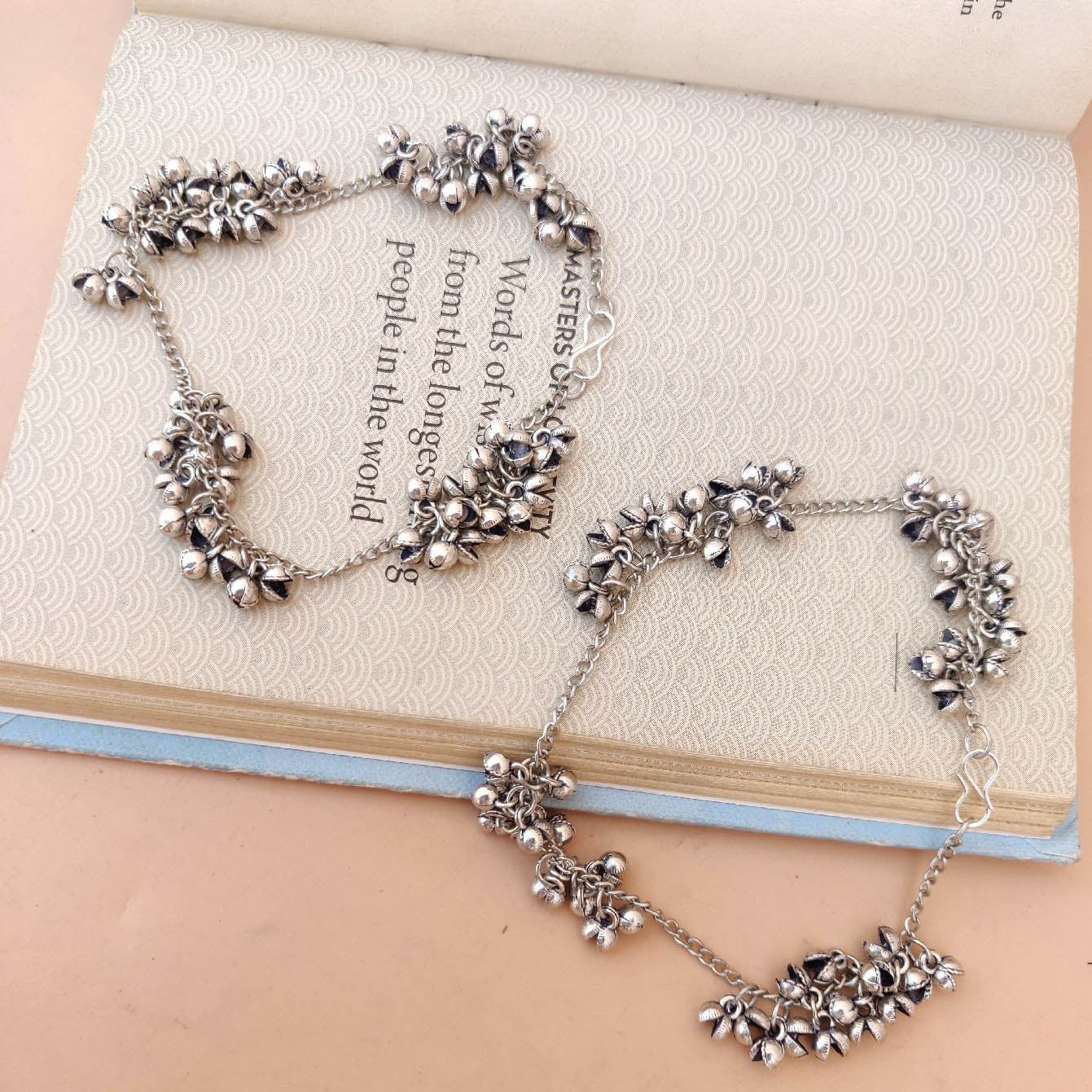 Juhi Anklets – Handcrafted Oxidized Silver Ghungroo Payals for Women
